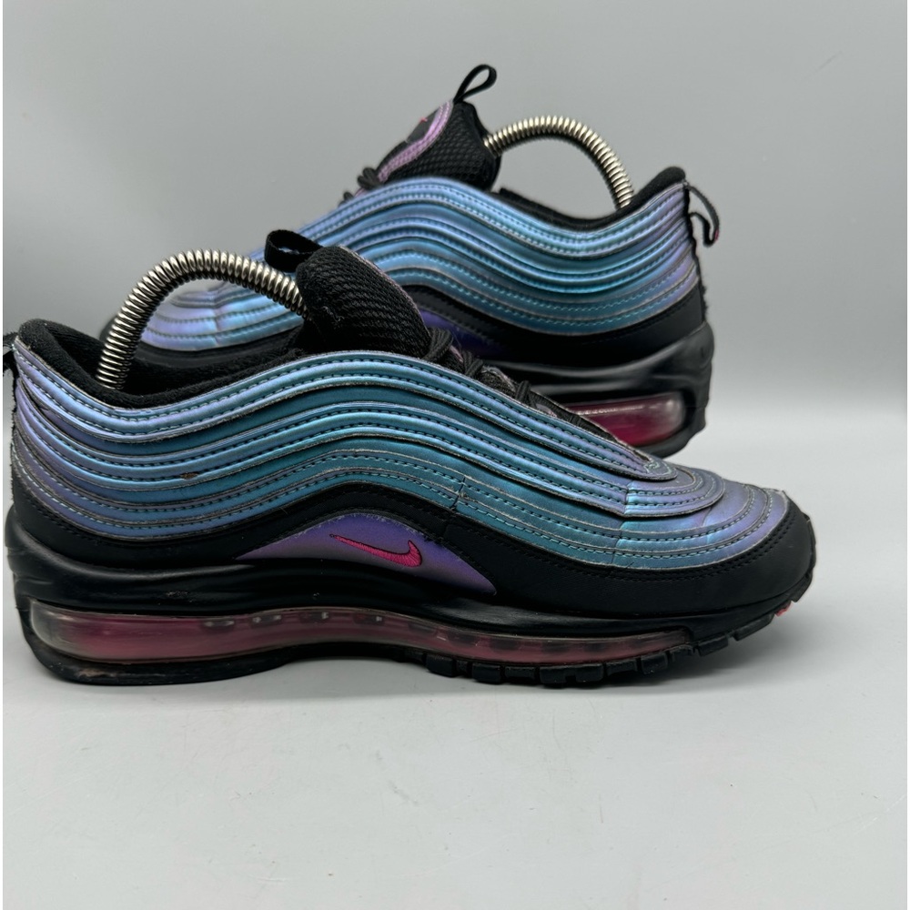 Nike Air Max 97 Throwback Future Purple Black GS Size 7Y Walking Running Shoe